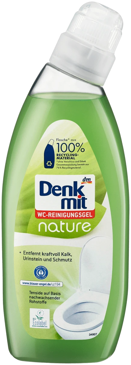 Denkmit Toiletreiniger Natuur 750 Ml - Krachtige Reiniger