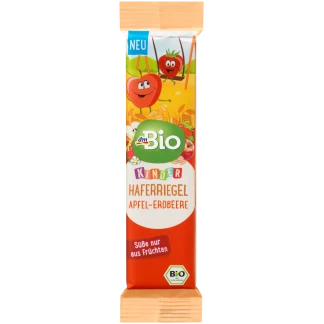 Dmbio Fruitreep Haverappel-Aardbei Voor Kinderen