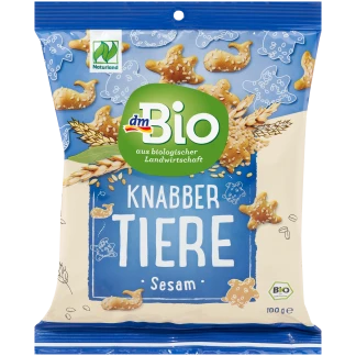 dmBio Sesamsnacks 100 g - Knapperig Tussendoortje van DM