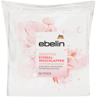 Ebelin Wegwerpwashandjes Gevoelig 50 Stuks