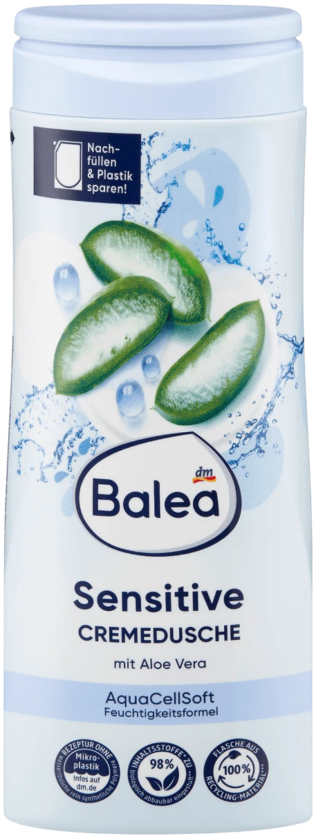 Balea Sensitive Creme Douchegel Aloe Vera – Milde Reiniger