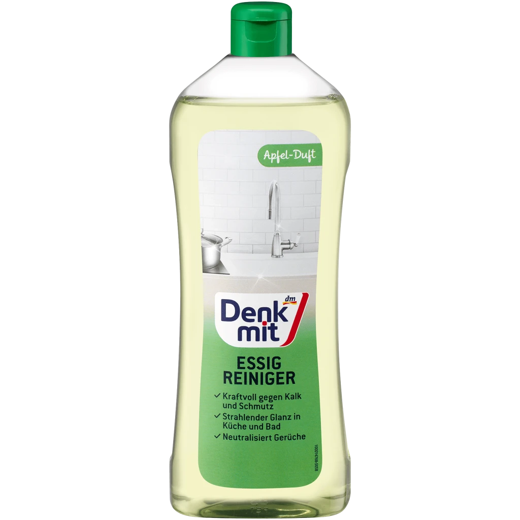 Denkmit Azijnreiniger Appel 1L – Krachtige Kalkverwijderaar