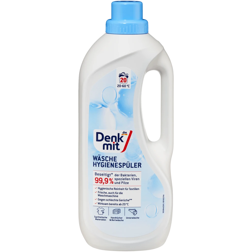 Denkmit Hygiëne Wasmiddel 1,5L – Effectief Tegen Bacteriën