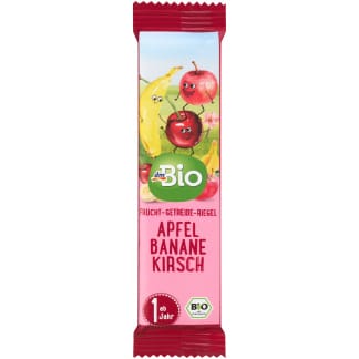 dmBio Fruitreep Kers-Appel-Banaan 25 g
