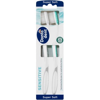 Dontodent Tandenborstel Sensitive Superzacht - 2 Stuks