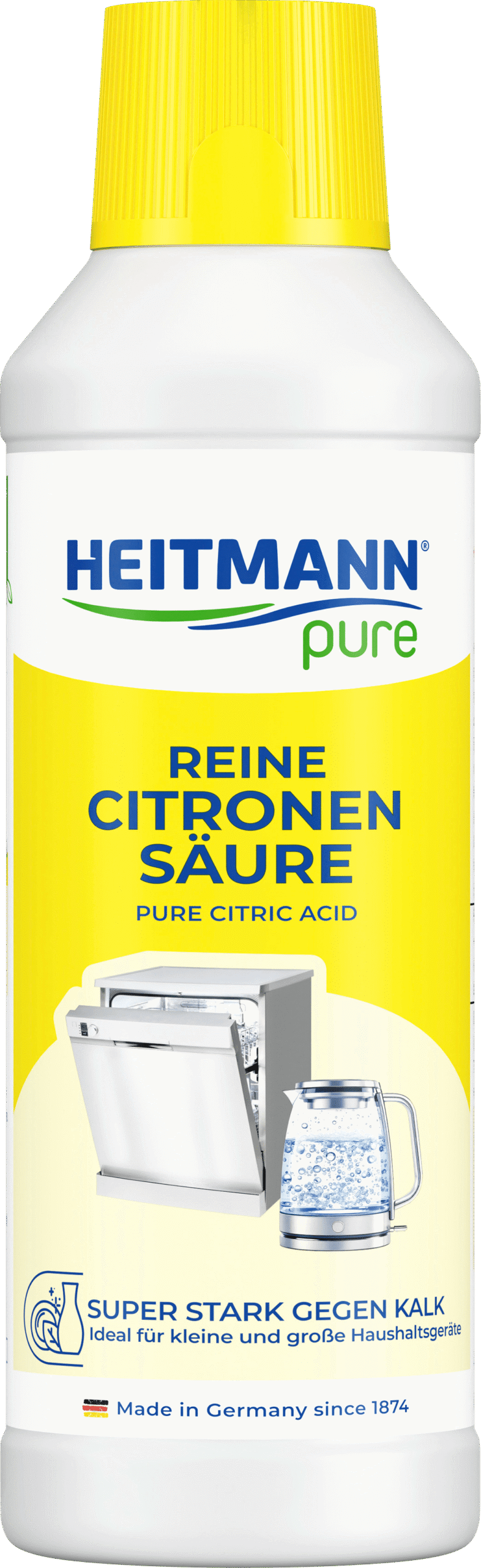Heitmann Puur Zuiver Vloeibaar Citroenzuur, 500 ml