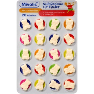 Mivolis Multivitaminen Voor Kinderen Kauwtabletten