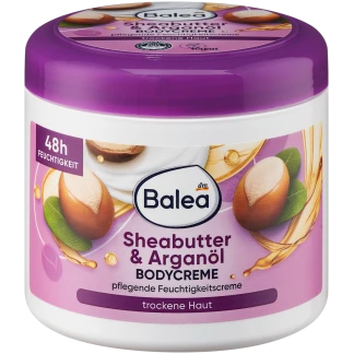 Balea Bodycreme Sheabutter & Arganöl - 500 ml
