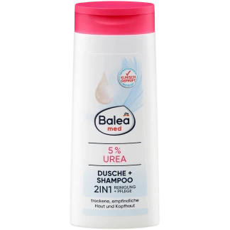 Balea med Duschgel 2in1 Douche En Shampoo Met 5% Urea