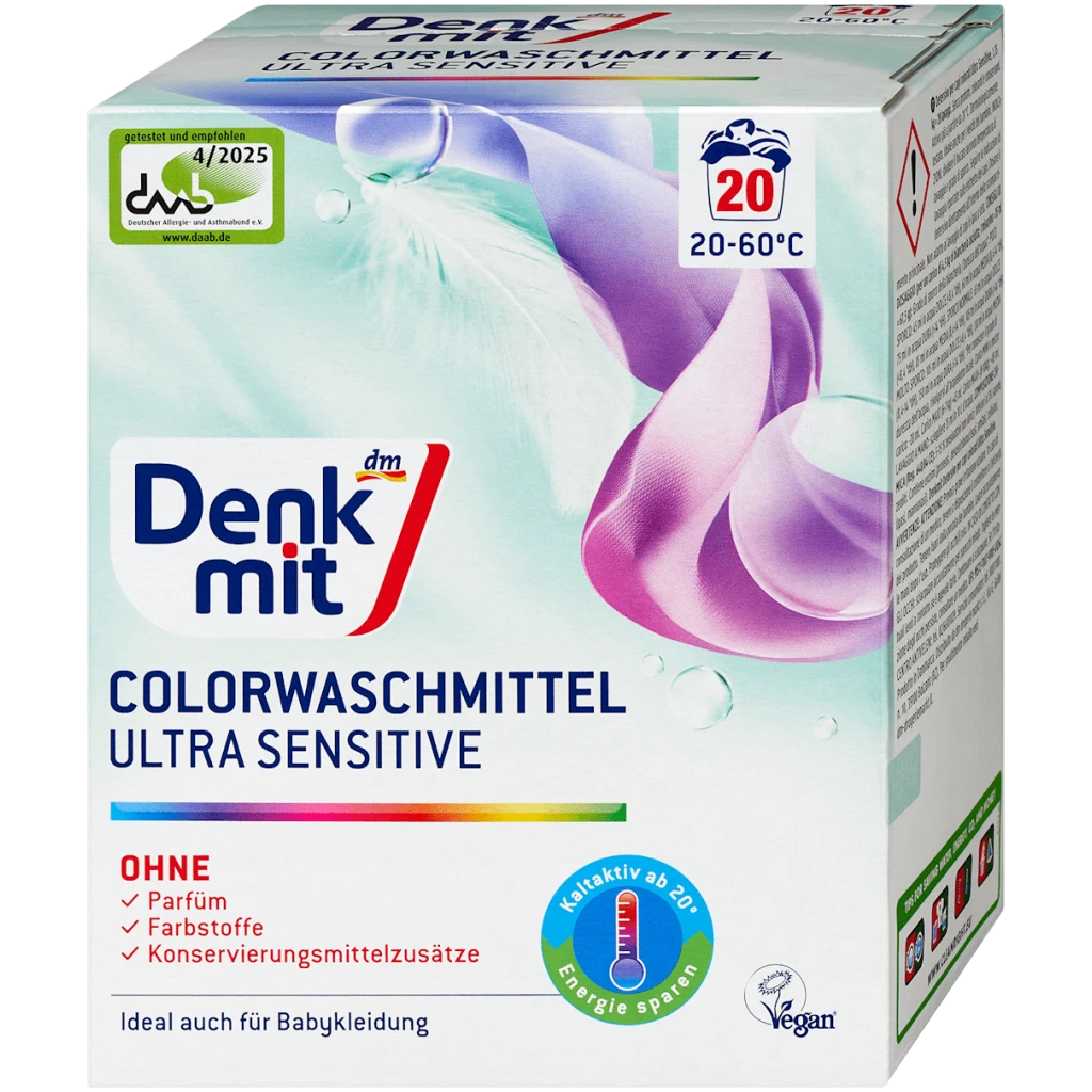 Denkmit Colorwaschmiddel Poeder Ultra Sensitiv