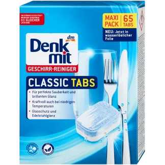Denkmit Vaatwasmiddel Tabs Classic – 65 Stuks