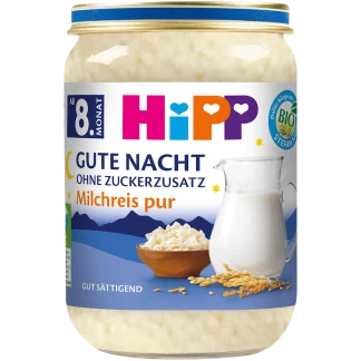 HiPP Avondpap Melkrijst Pur Vanaf 8 Maanden