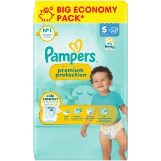Pampers Premium Protection Maat 5 Big Pack 46 Luiers