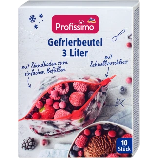 Profissimo Gefrierbeutel Met Snelsluiting 3L
