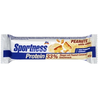 Sportness Eiwitreep Peanut Caramel Smaak - 40g