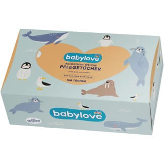 Babylove Babydoekjes 3-Laags 80 Stuks (DM Huismerk)
