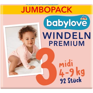 Babylove Luiers Maat 3 Midi - Hoogwaardige Kwaliteit