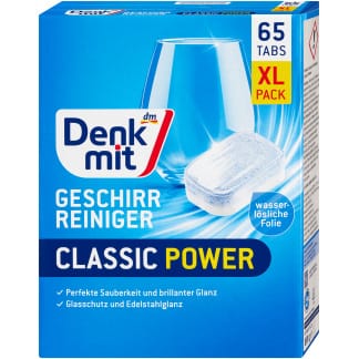 Denkmit Vaatwasmiddel Tabs Classic – 65 Stuks