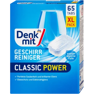 Denkmit Vaatwasmiddel Tabs Classic – 65 Stuks