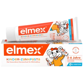 elmex Kindertandpasta 2-6 Jaar, 50 ml