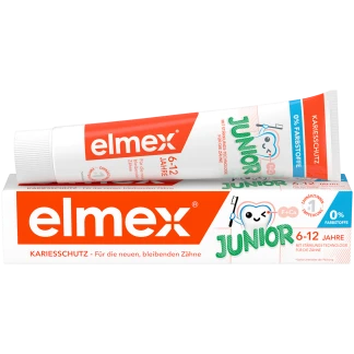 elmex Tandpasta Voor Kinderen Junior, 6-12 Jaar
