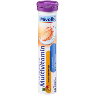Mivolis Multivitaminen Bruistabletten – 20 Stuks