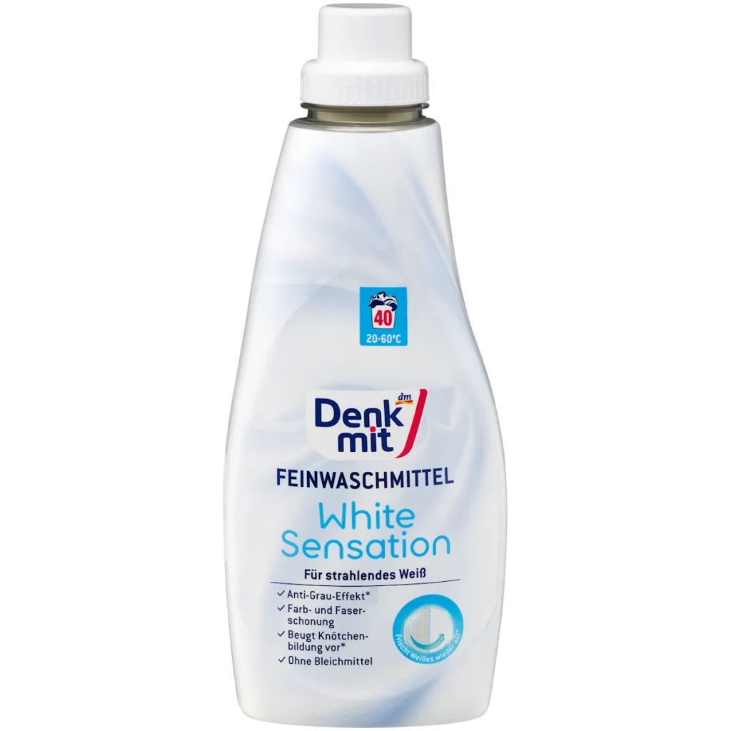 Denkmit Fijnwasmiddel Vloeibaar White Sensation 1,5L