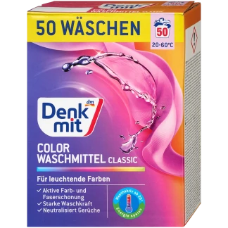 Denkmit Kleurwasmiddel Poeder Gekleurde Was 1,35KG