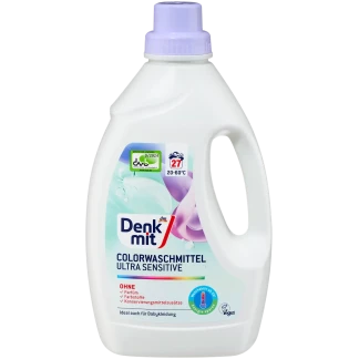 Denkmit Ultra Sensitive Kleurwasmiddel Vloeibaar 27 wasbeurten