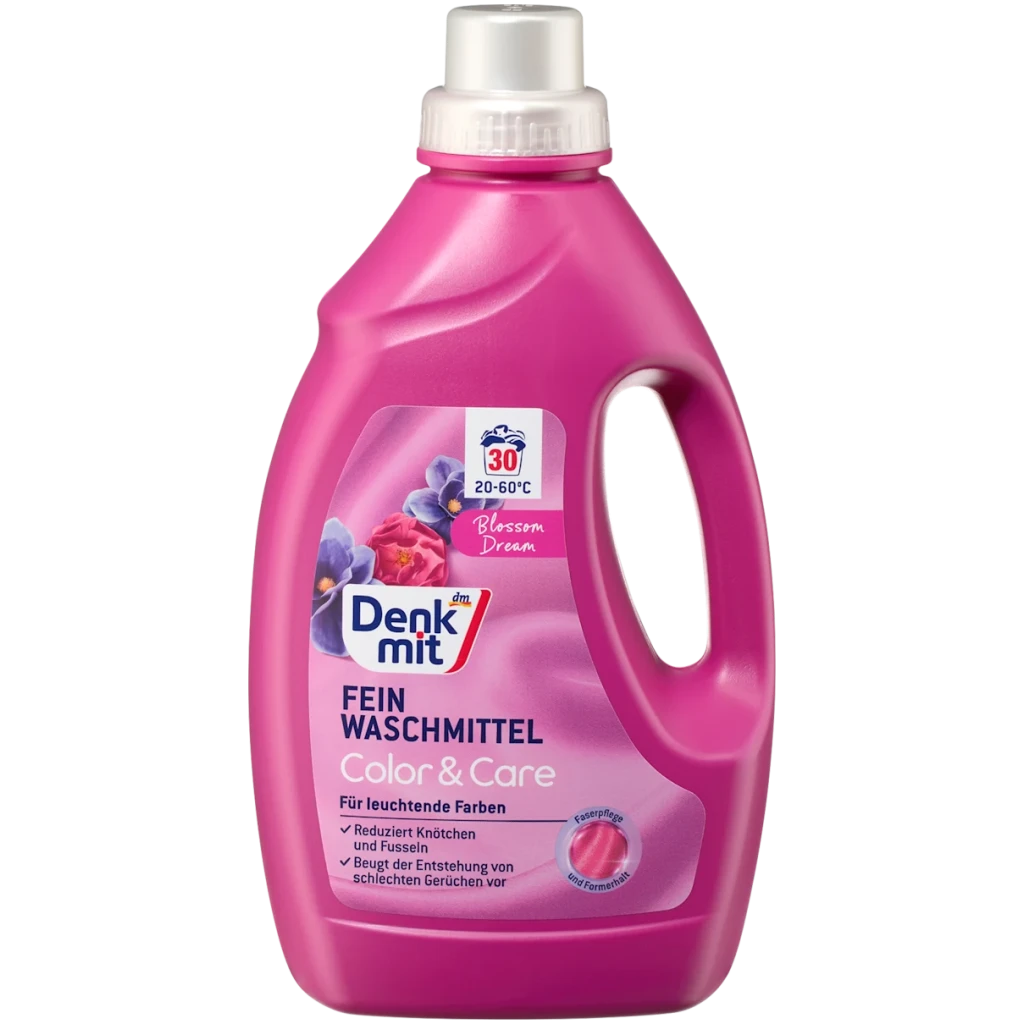 Denkmit fijnwasmiddel Color & Care Blossom Dream 1,5L