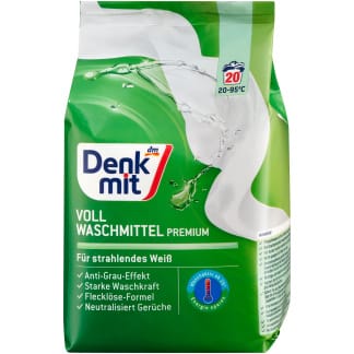 Denkmit Wasmiddel Poeder Witte Was Stralend Wit 1,35kg