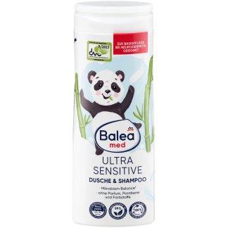 Balea MED Kinder 2‑in‑1 Douchgel & Shampoo Ultra Sensitive 300 ml