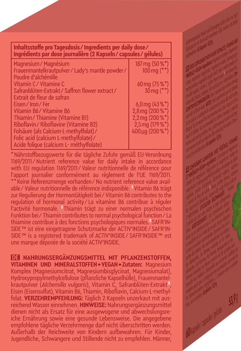 Braineffect Hormone Balance Kapseln 60 St Hormonale Balans - Afbeelding 2