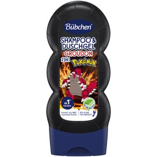 Bübchen Kinder 2‑in‑1 Shampoo & Douchgel Pokémon Legends 230 ml