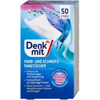 Denkmit Kleurvangdoekjes Tegen Kleurdoorloop En Vuil In Was