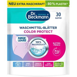 Dr Beckmann Waschmittel Bladeren Color 30 Wasbeurten