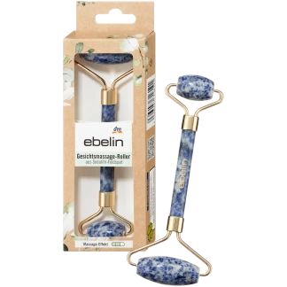 Ebelin Gezichtsmassageroller van Sodalith‑Feldspaat Verfrissende Gezichtsverzorging
