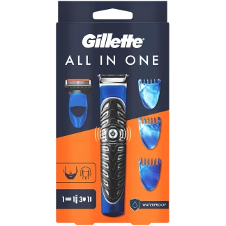 Gillette All‑in‑One Styler Elektrisch Grooming‑apparaat voor Baard & Lichaam