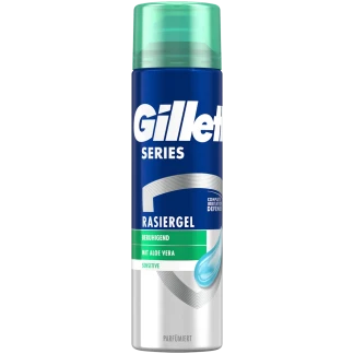 Gillette Series Sensitive Scheergel Verzachtend Voor Gevoelige Huid