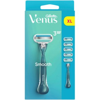 Gillette Venus Smooth Starterset Scheersysteem met Handvat & Mesjes