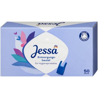 Jessa Hygiënezakjes 50 Stuks Wegwerpzakjes Maandverband DM