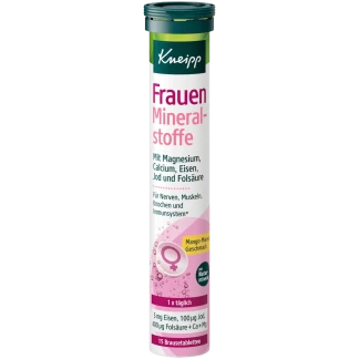 Kneipp Vrouwen Mineralen Ijzer Foliumzuur 15 Bruistabletten
