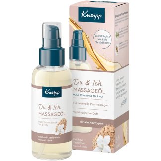 Kneipp Massageolie Du & Ich 100 ml – Sensuele Massageolie Voor Stelle