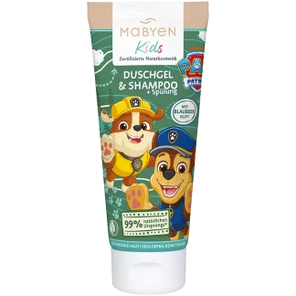 Mabyen Kinder 3‑in‑1 Douchgel, Shampoo & Conditioner Paw Patrol Bessengeur 180 ml