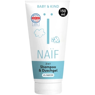 Naïf Baby 2‑in‑1 Shampoo & Douchgel 150 ml