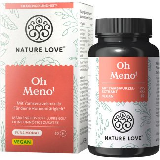Nature Love Oh Meno Overgang Capsules Natuurlijk 60 Stuks