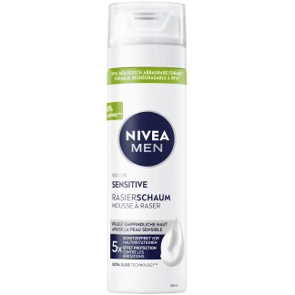 NIVEA MEN Sensitive Scheerschuim Voor Gevoelige Huid