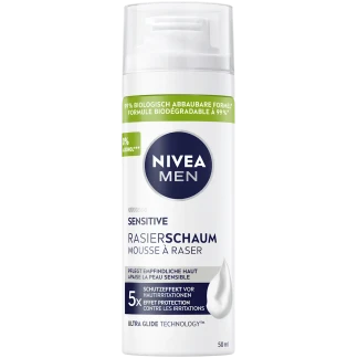 NIVEA MEN Sensitive Scheerschuim Reisformaat (50 ml)
