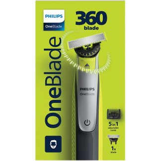 Philips OneBlade 360 Face Elektrisch Scheerapparaat Trim, Style & Scheer