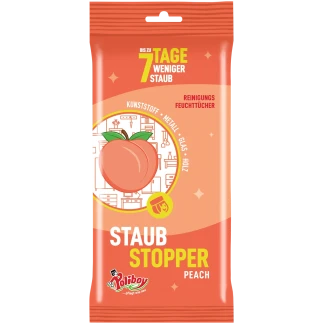 Poliboy Vochtige Reinigingstextiel voor Meubels Peach Staubstopper 24 Stuks